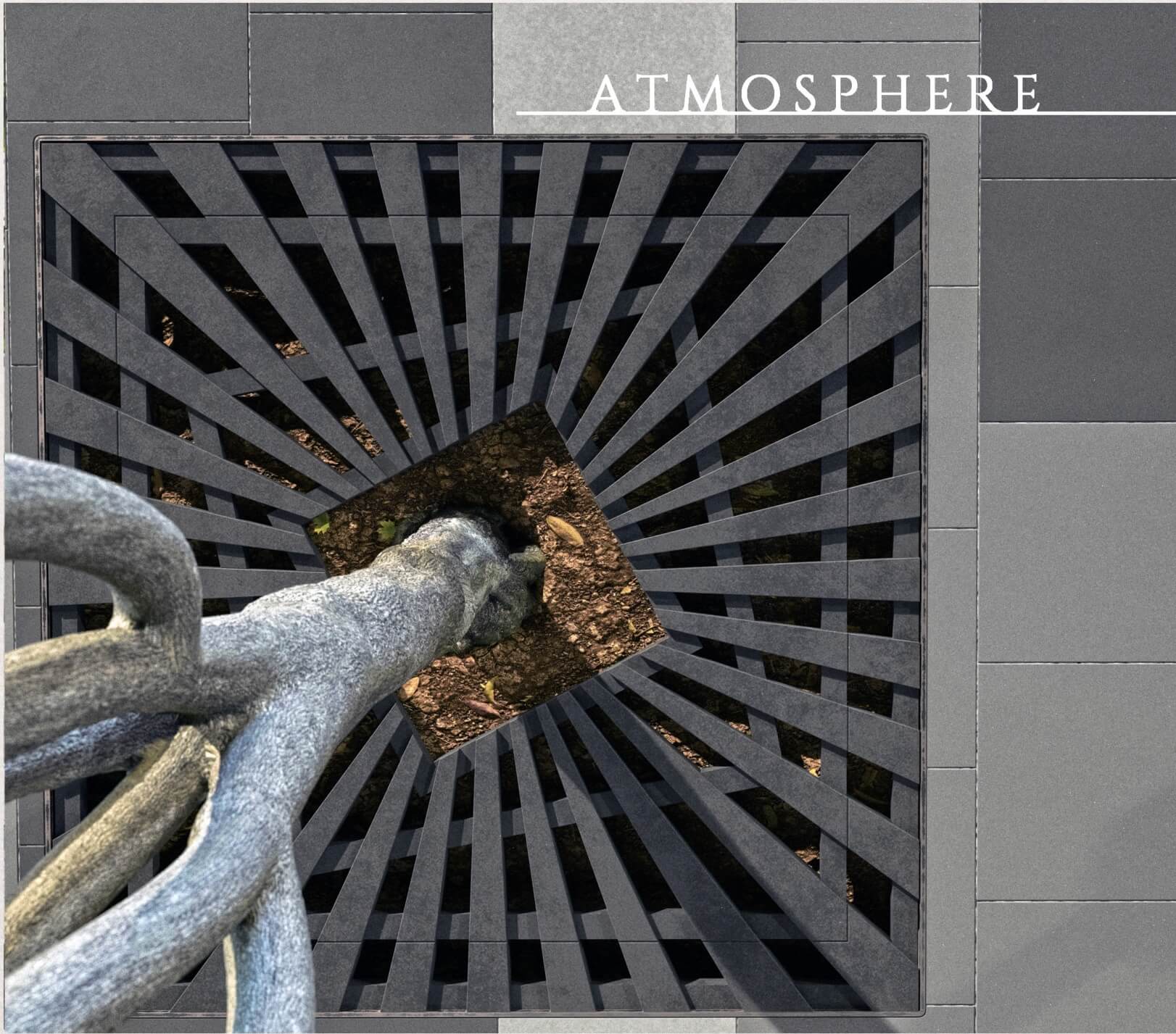 Приствольная решетка для дерева ZKING ATMOSPHERE 1.2х1.2м Черная в Пятигорске фото