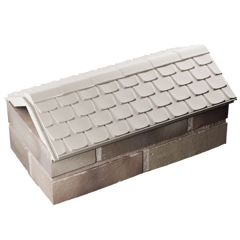 Парапет Zking Эльбрус Бежевый с посадкой на 1 кирпич (255мм) в Пятигорске фото