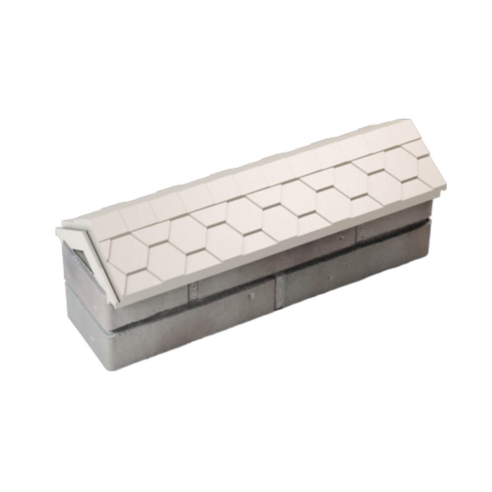 Парапет Zking Эверест Бежевый с посадкой на 0.5 кирпича (130мм) в Пятигорске фото