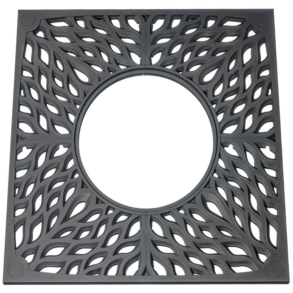 Приствольная решетка для дерева ZKING CRUST 2х2м Черная Пятигорск фото