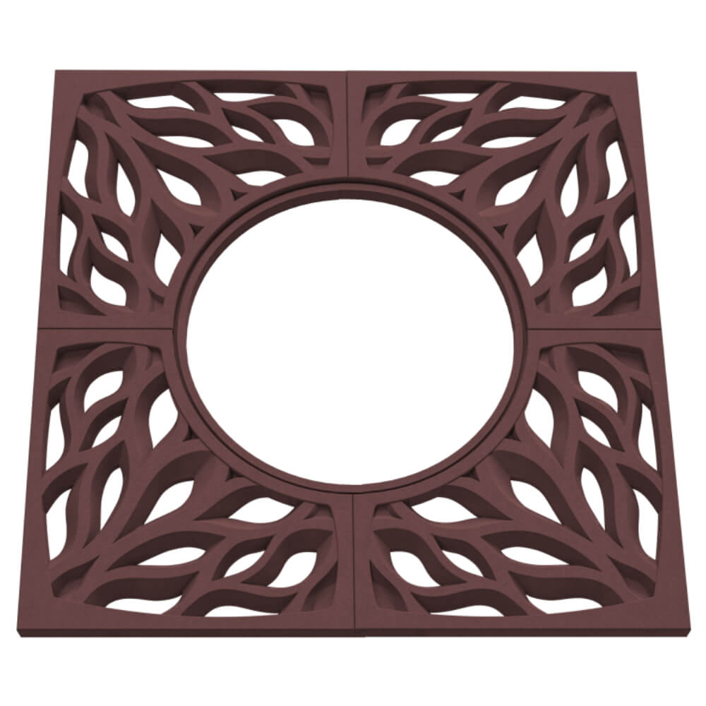 Приствольная решетка для дерева ZKING CRUST 1.2х1.2м Коричневая в Пятигорске фото