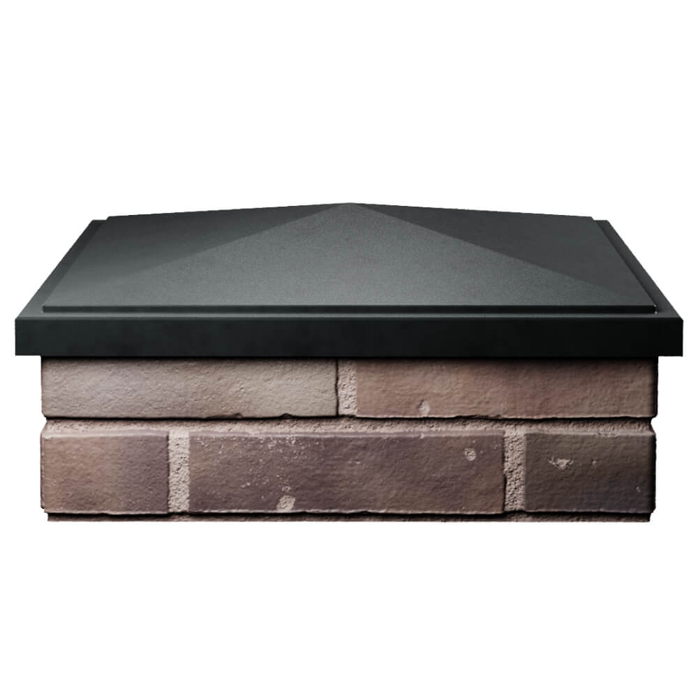 Колпак Zking БонаМоно Черный на столб 2х2 кирпича (515х515, 530х530мм) Пятигорск фото