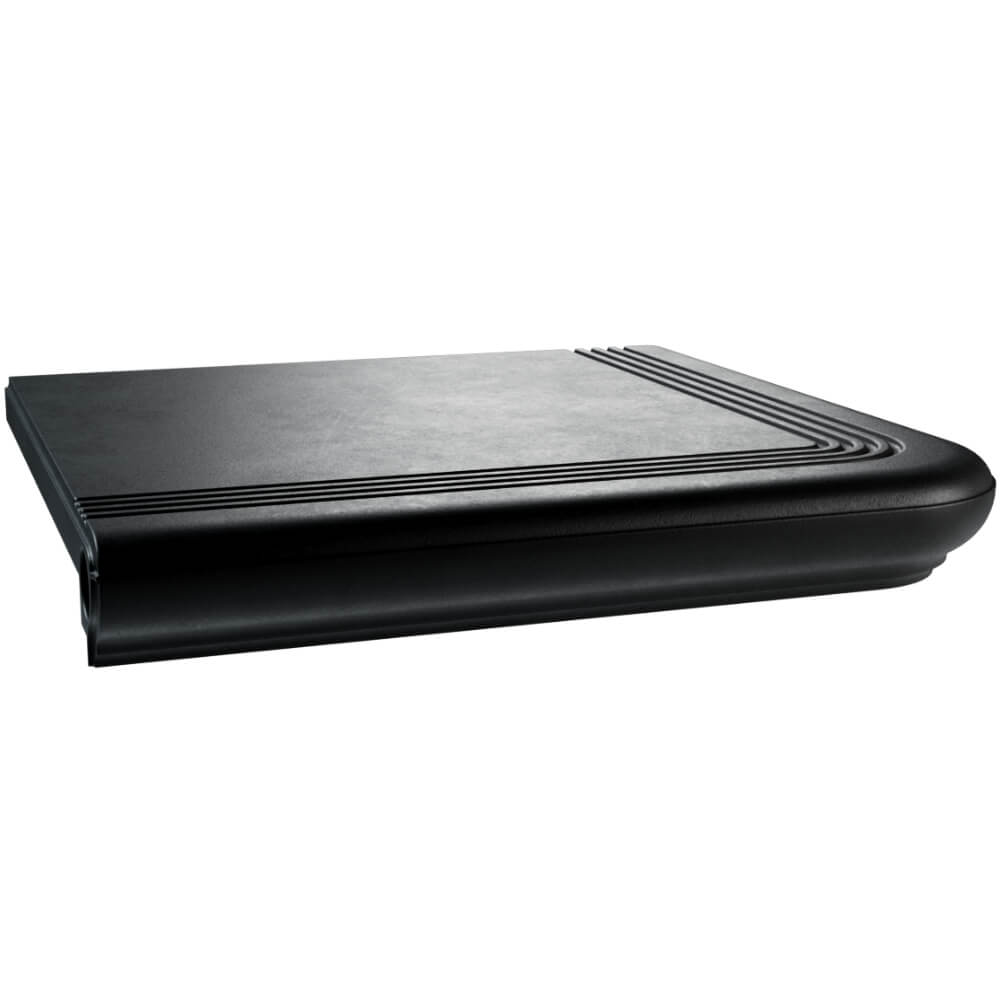 Ступень угловая Verona 340х340х20мм Черный