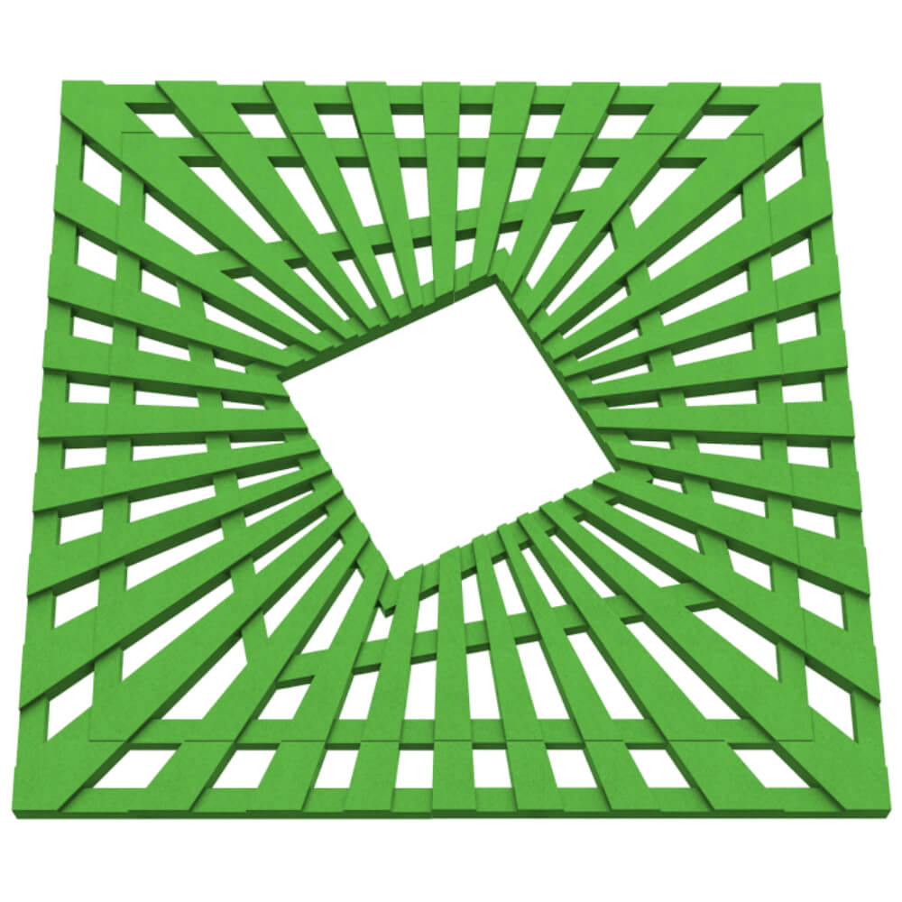 Приствольная решетка для дерева ZKING ATMOSPHERE 1.2х1.2м Зеленая в Пятигорске фото