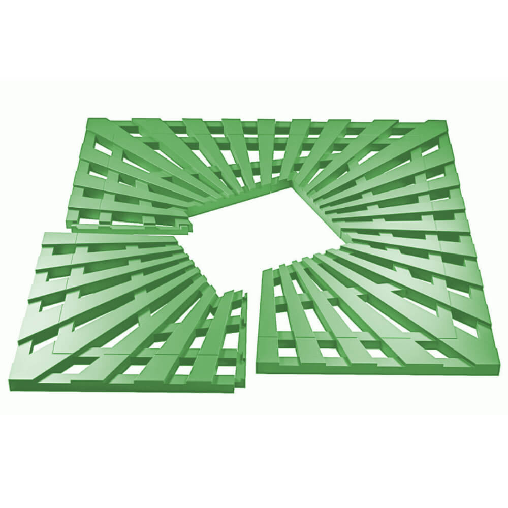 Приствольная решетка для дерева ZKING ATMOSPHERE 1.2х1.2м Зеленая в Пятигорске фото