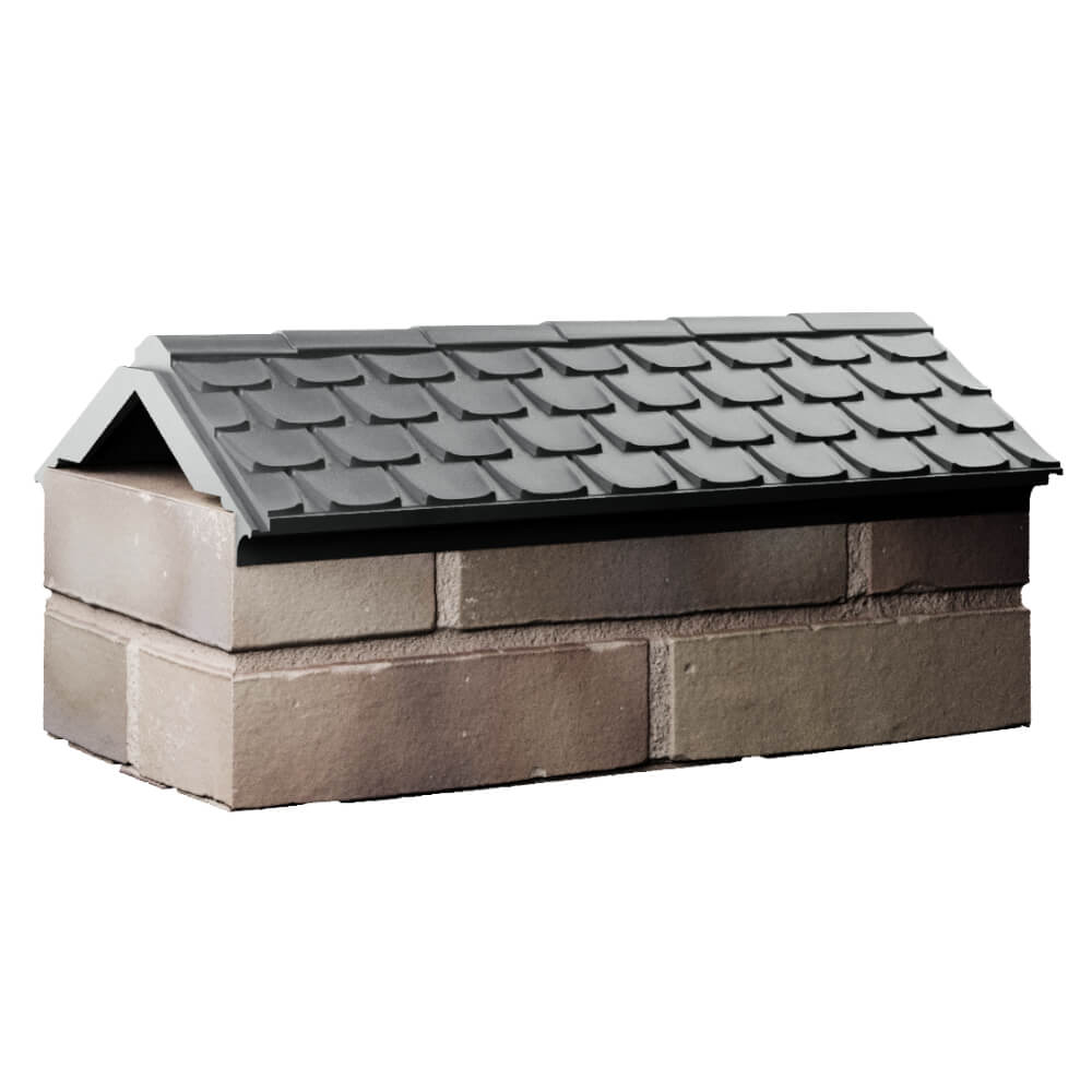 Парапет Zking Эльбрус Серый с посадкой на 1 кирпич (255мм) Пятигорск фото