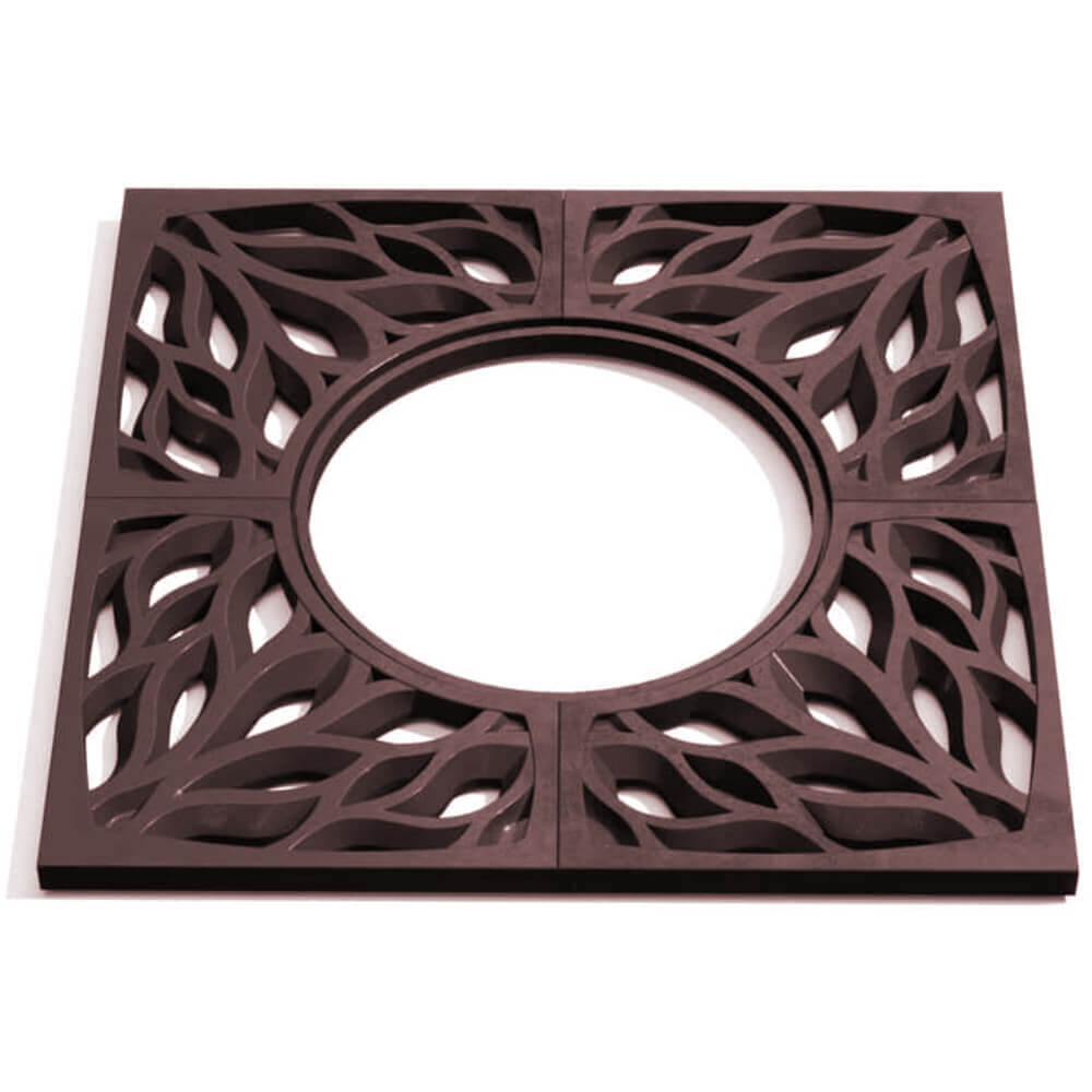 Приствольная решетка для дерева ZKING CRUST 1.2х1.2м Коричневая Пятигорск фото