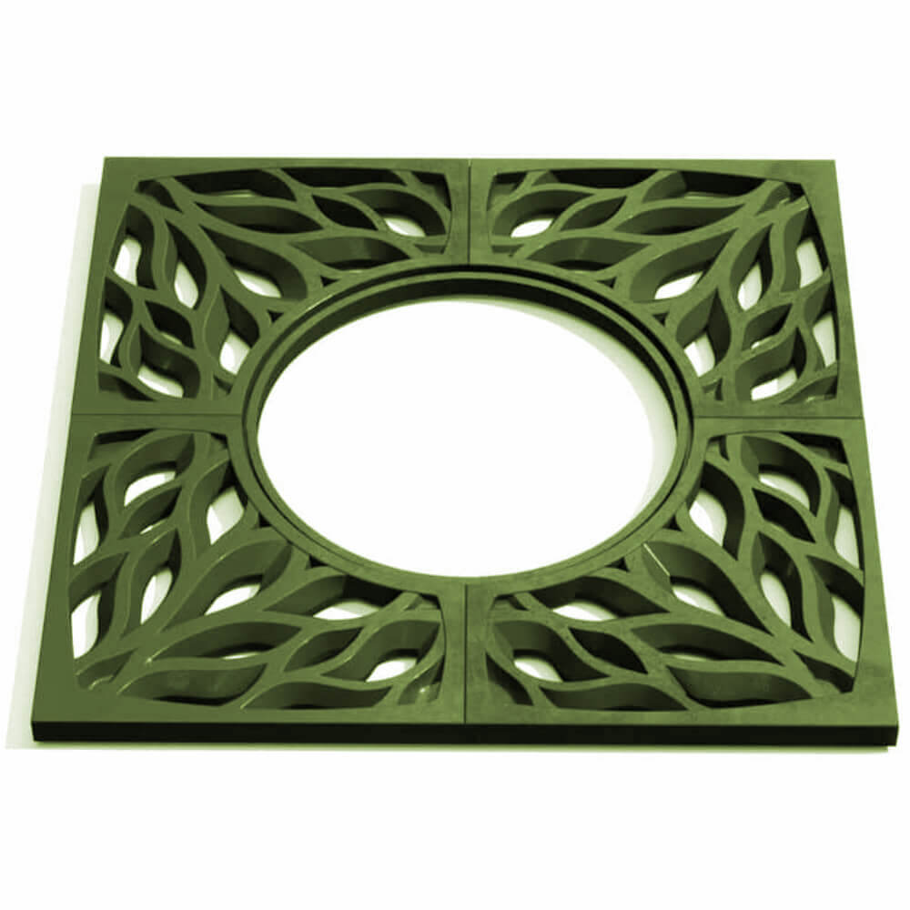 Приствольная решетка для дерева ZKING CRUST 1.2х1.2м Зеленая Пятигорск фото