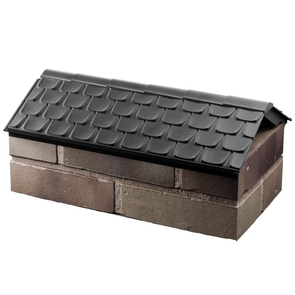 Парапет Zking Эльбрус Серый с посадкой на 1 кирпич (255мм) в Пятигорске фото