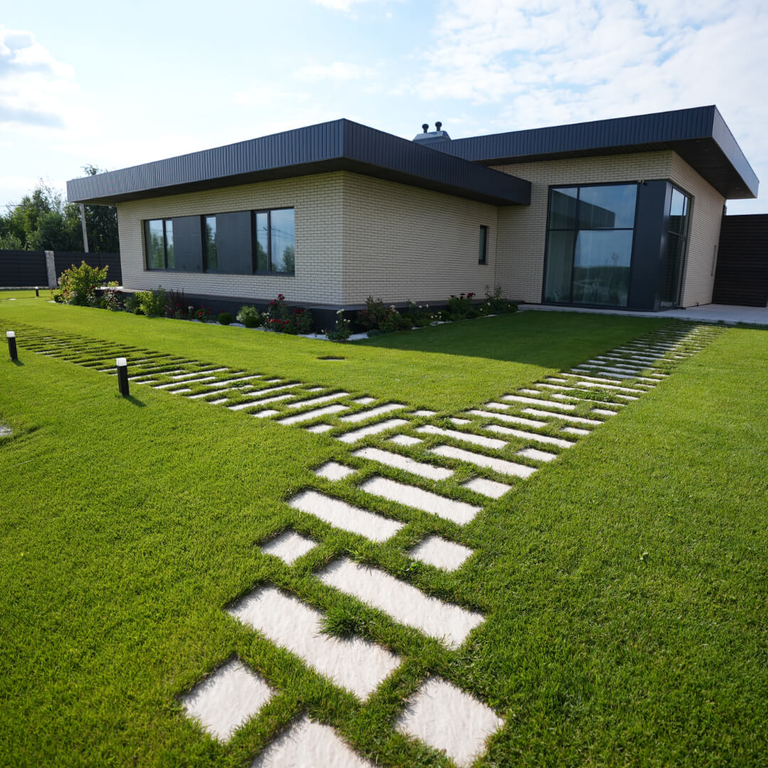 Шаговая плита STONE Светлая Галька 990х330х55мм в Пятигорске фото