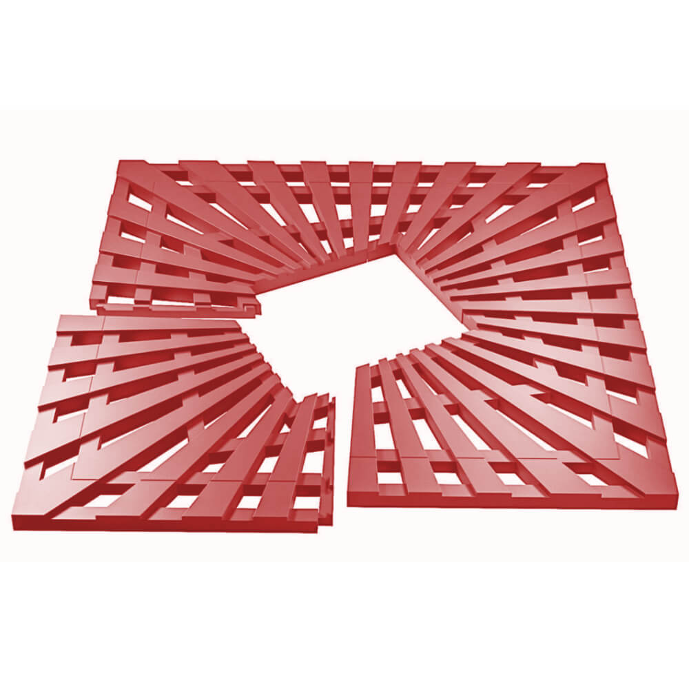 Приствольная решетка для дерева ZKING ATMOSPHERE 1.2х1.2м Красная в Пятигорске фото