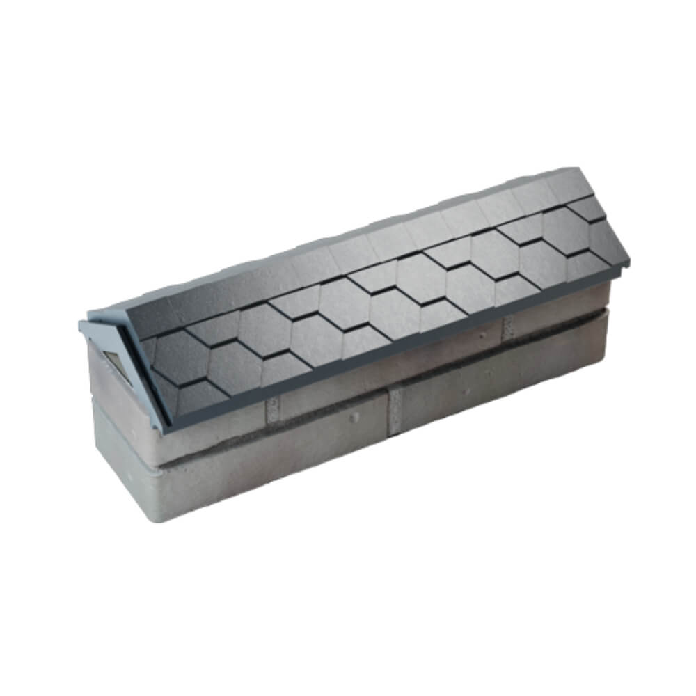 Парапет Zking Эверест Серый с посадкой на 0.5 кирпича (130мм) в Пятигорске фото